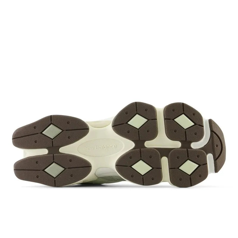 New Balance 9060 Unisex (Bege Claro/Verde Oliva)