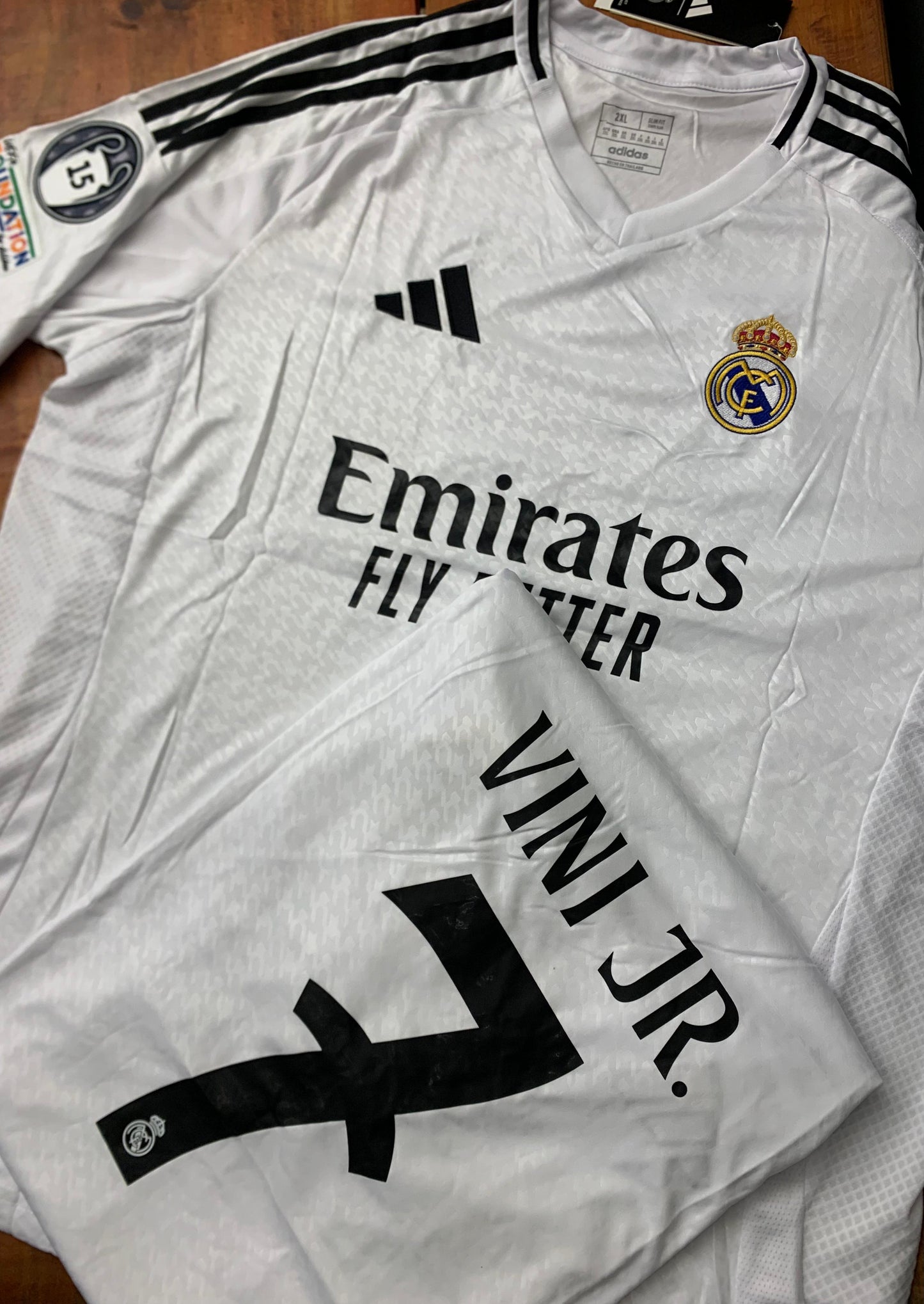 Camiseta de time Real Madrid (Nº7 ViniJr.)
