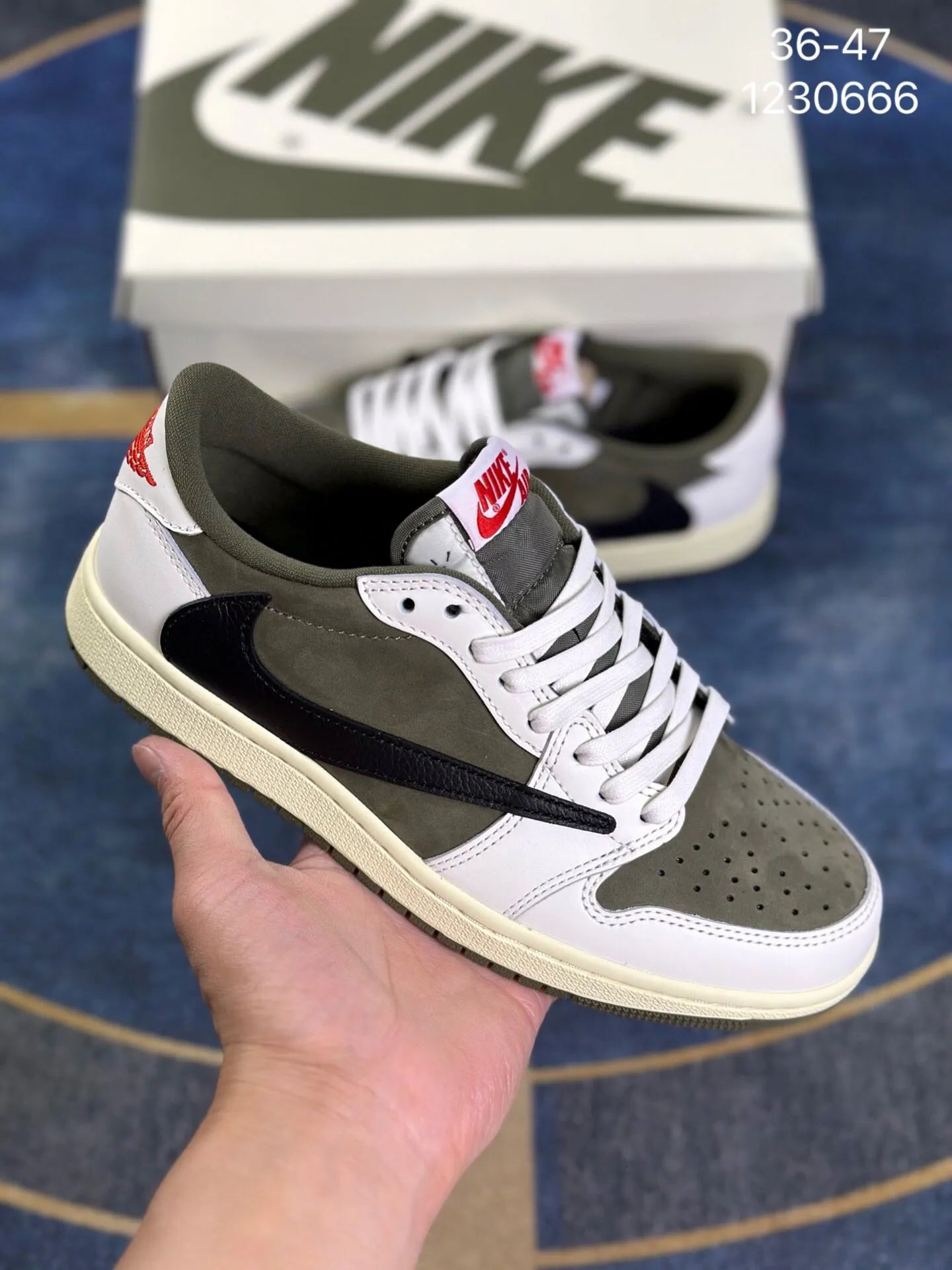Edição ESPECIAL LANÇAMENTO Air Jordan 1 Low x Travis Scott 