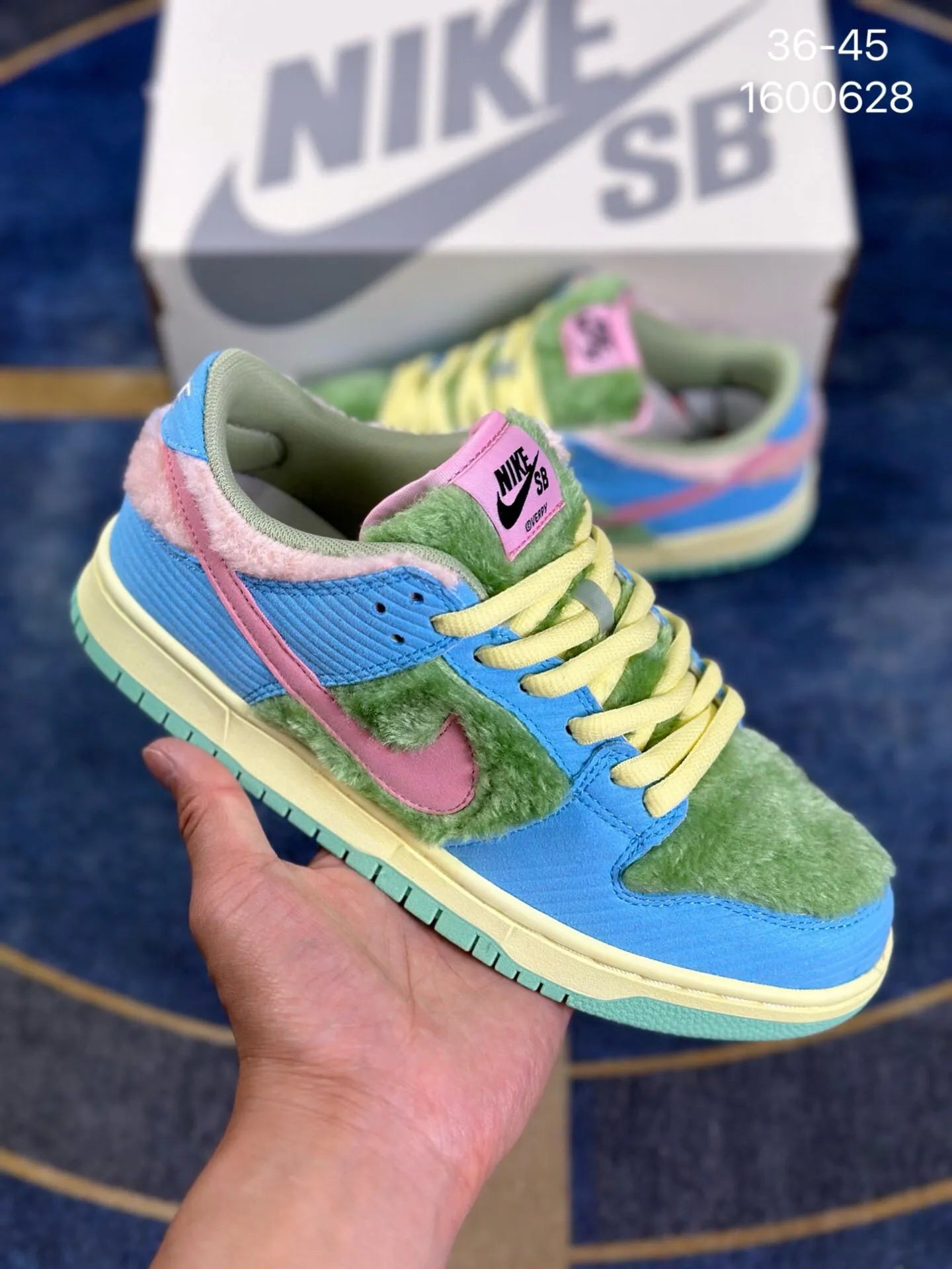 Edição ESPECIAL LANÇAMENTO SB Dunk Low Visty x Verdy – Kraazy