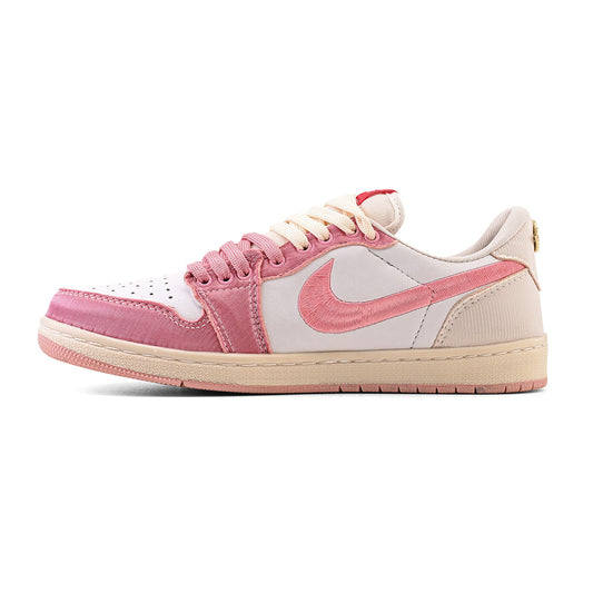 Nike Air Jordan 1 NACIONAL PREMIUM Trophy Room Away (Branco/Rosa)
