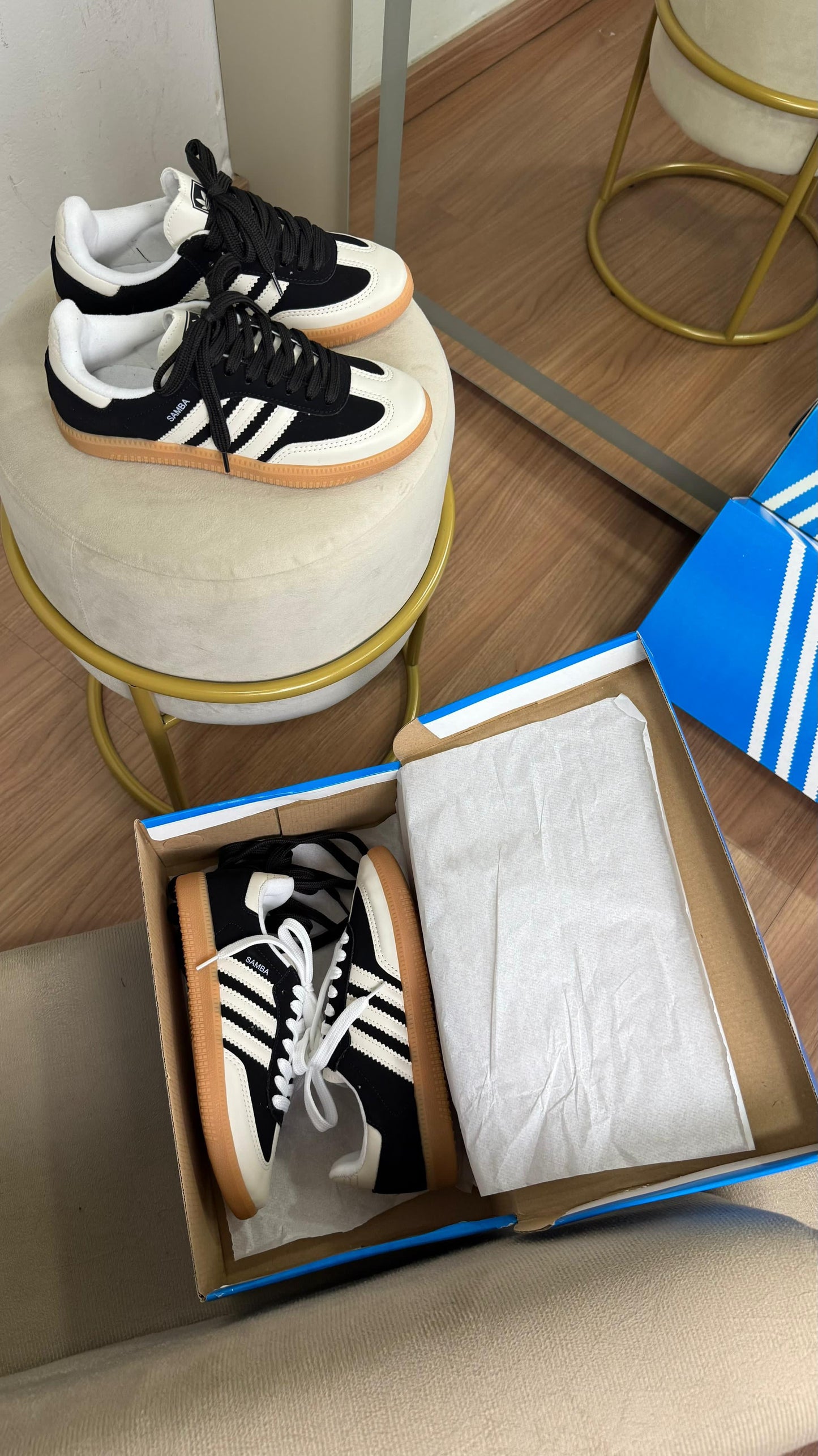 Samba NACIONAL PREMIUM - Preto Branco