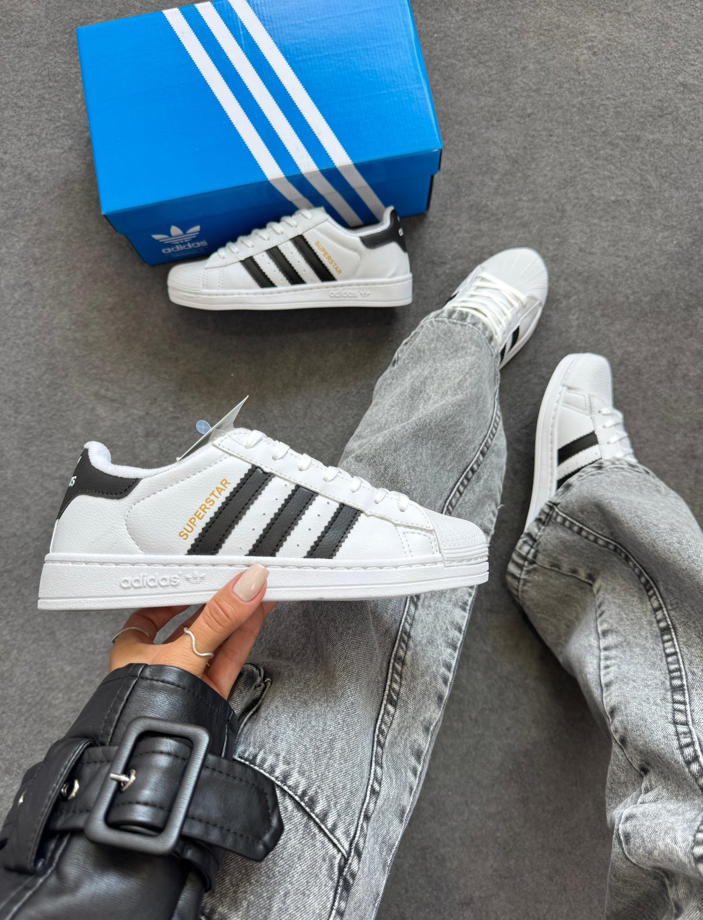 Super Star NACIONAL PREMIUM - Branco Preto