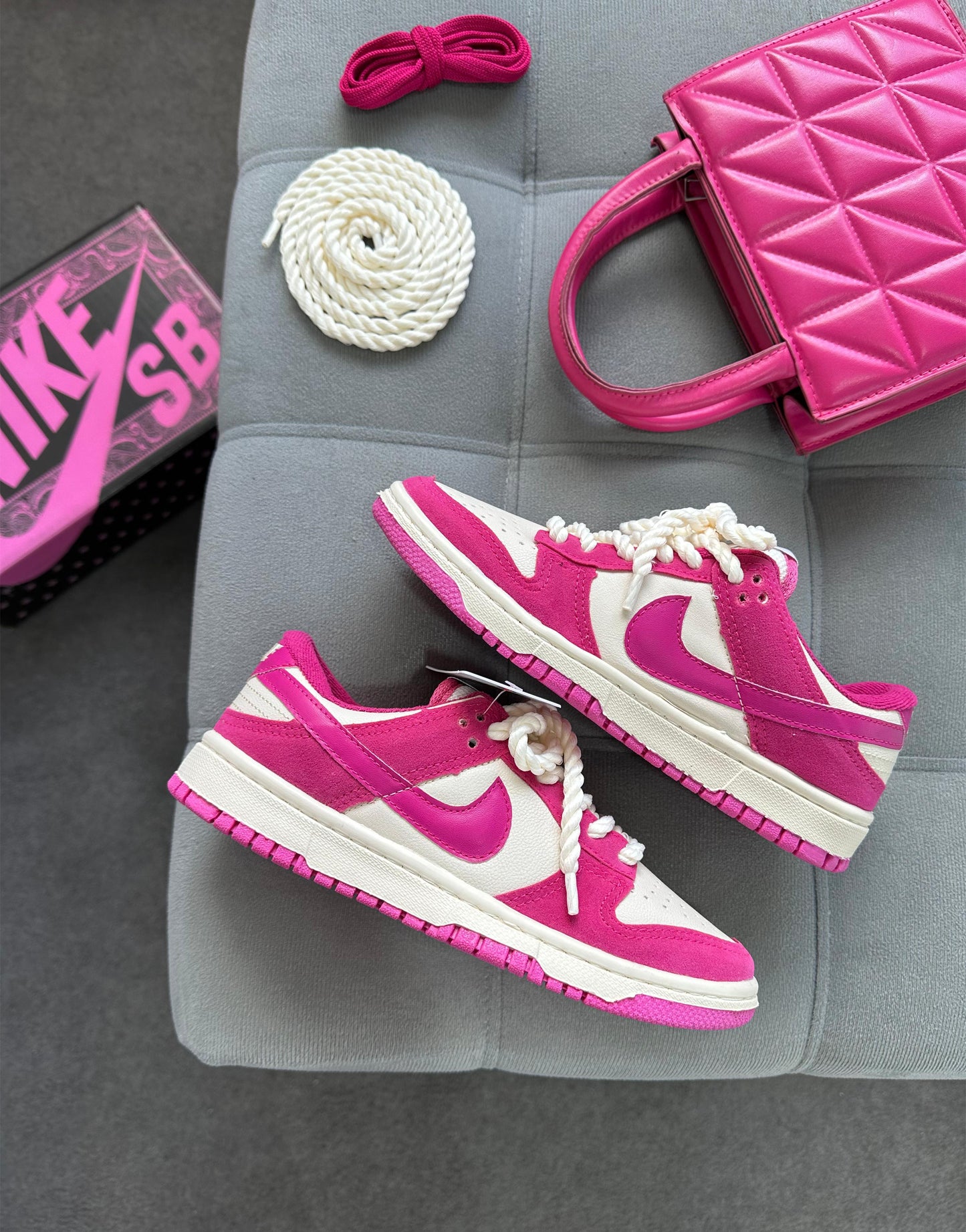 Dunk NACIONAL PREMIUM - Rosa Branco