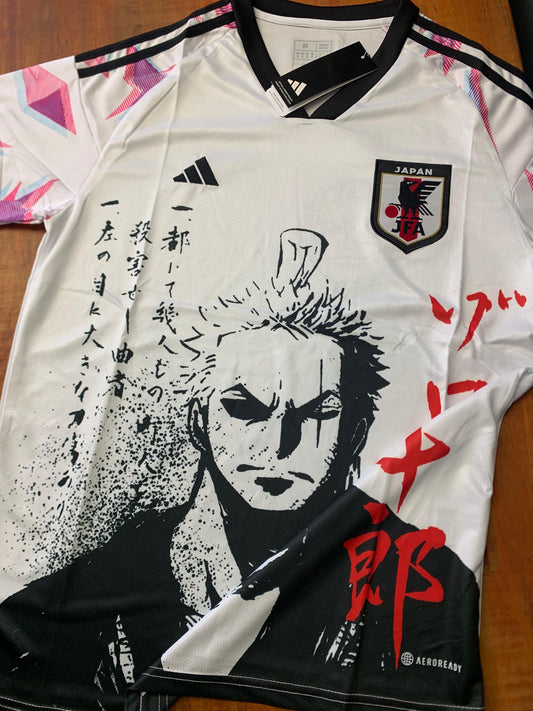 Camiseta de time EDIÇÃO ESPECIAL: Japão (Zoro, One Piece)