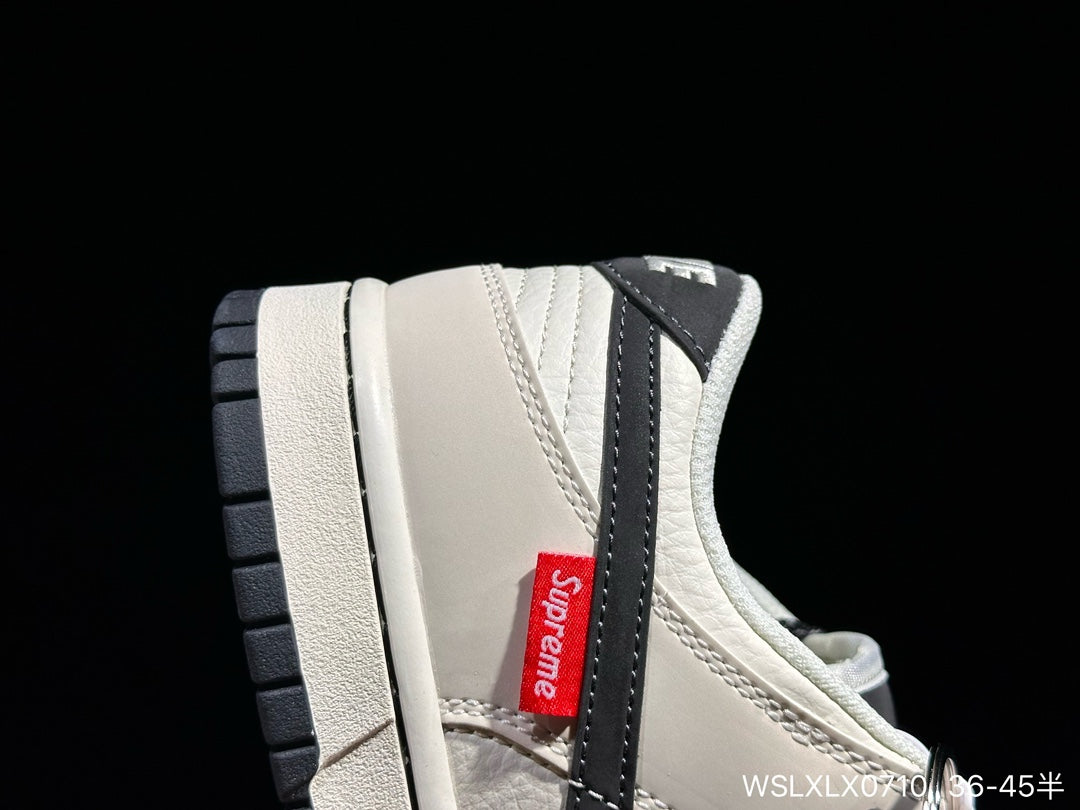 Edição ESPECIAL LANÇAMENTO Supreme x Nike SB Dunk Low Off White