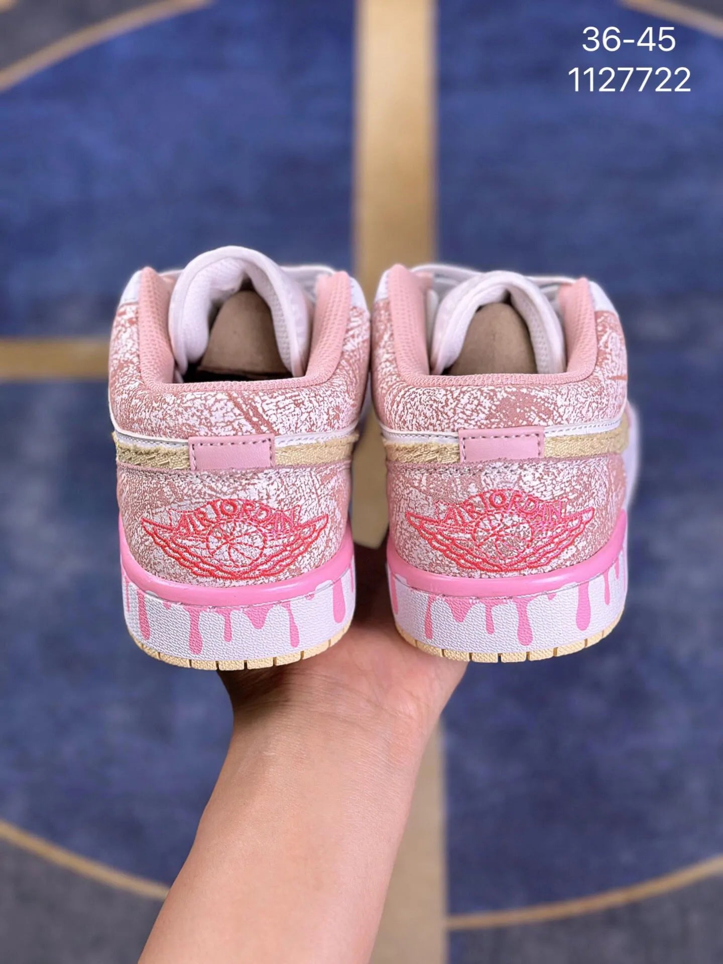 Edição ESPECIAL Air Jordan 1 Low "Paint Drip"