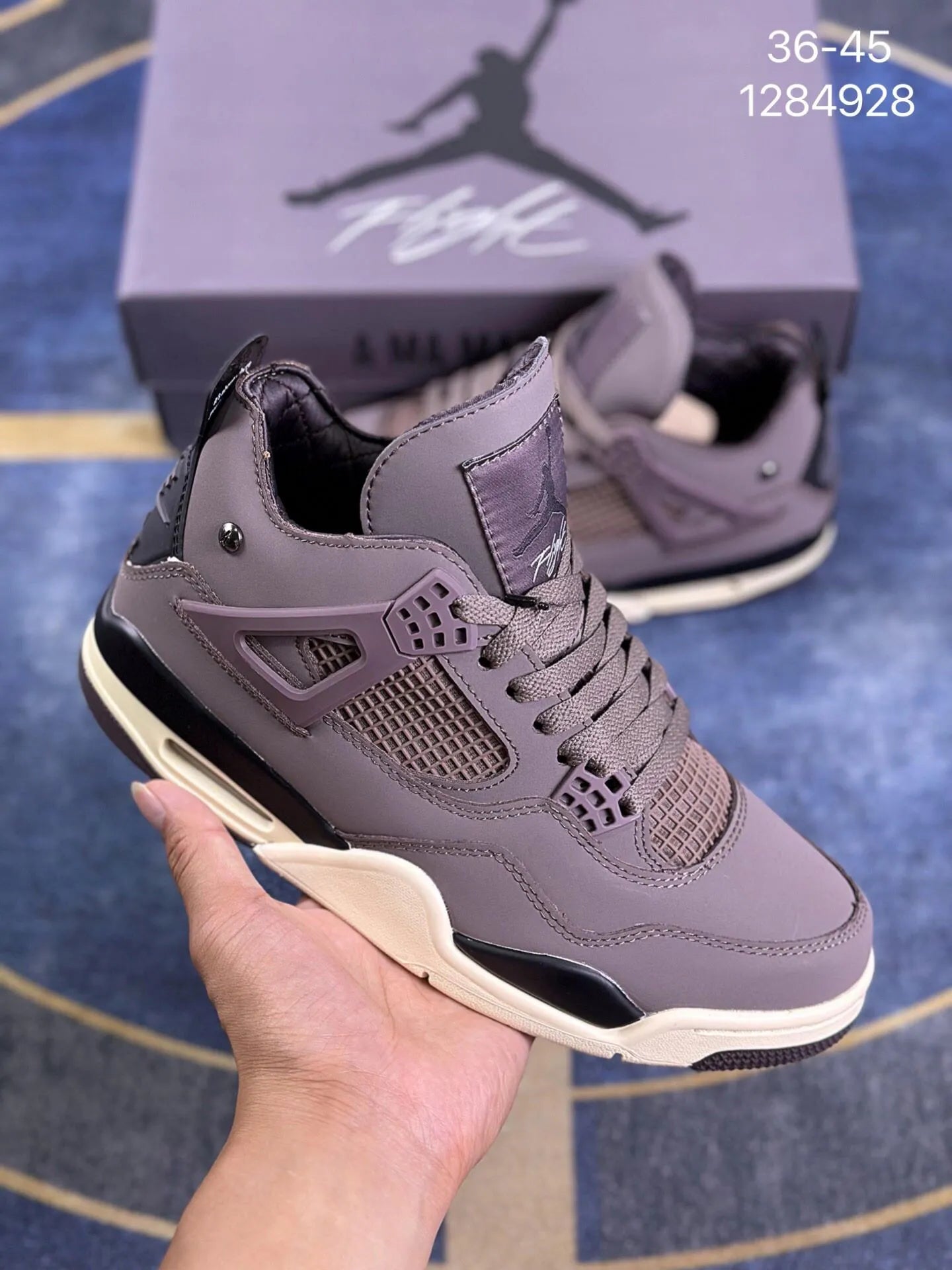 Edição ESPECIAL LANÇAMENTO Air Jordan 4 "A Ma Maniére" Phantom