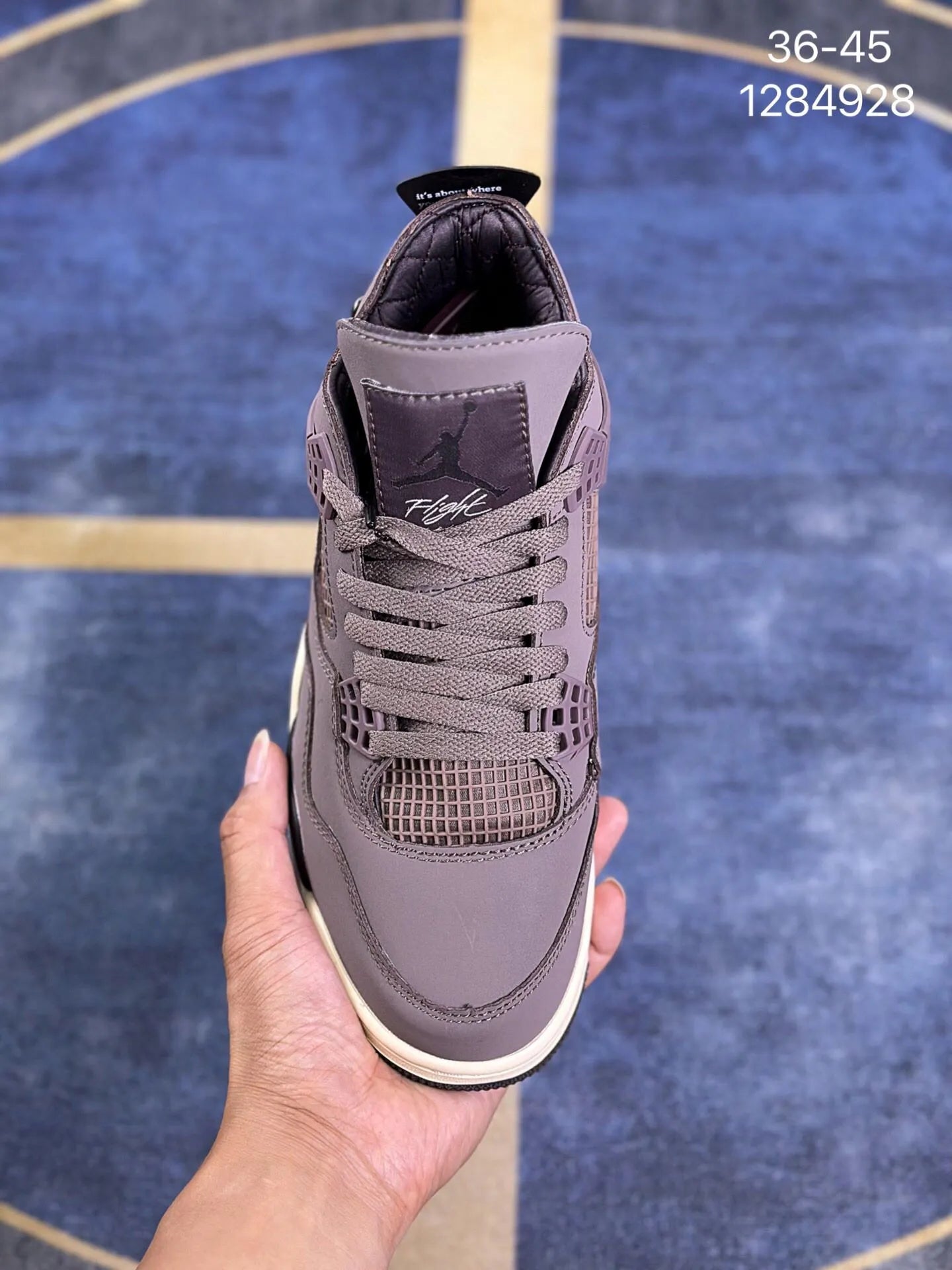 Edição ESPECIAL LANÇAMENTO Air Jordan 4 "A Ma Maniére" Phantom