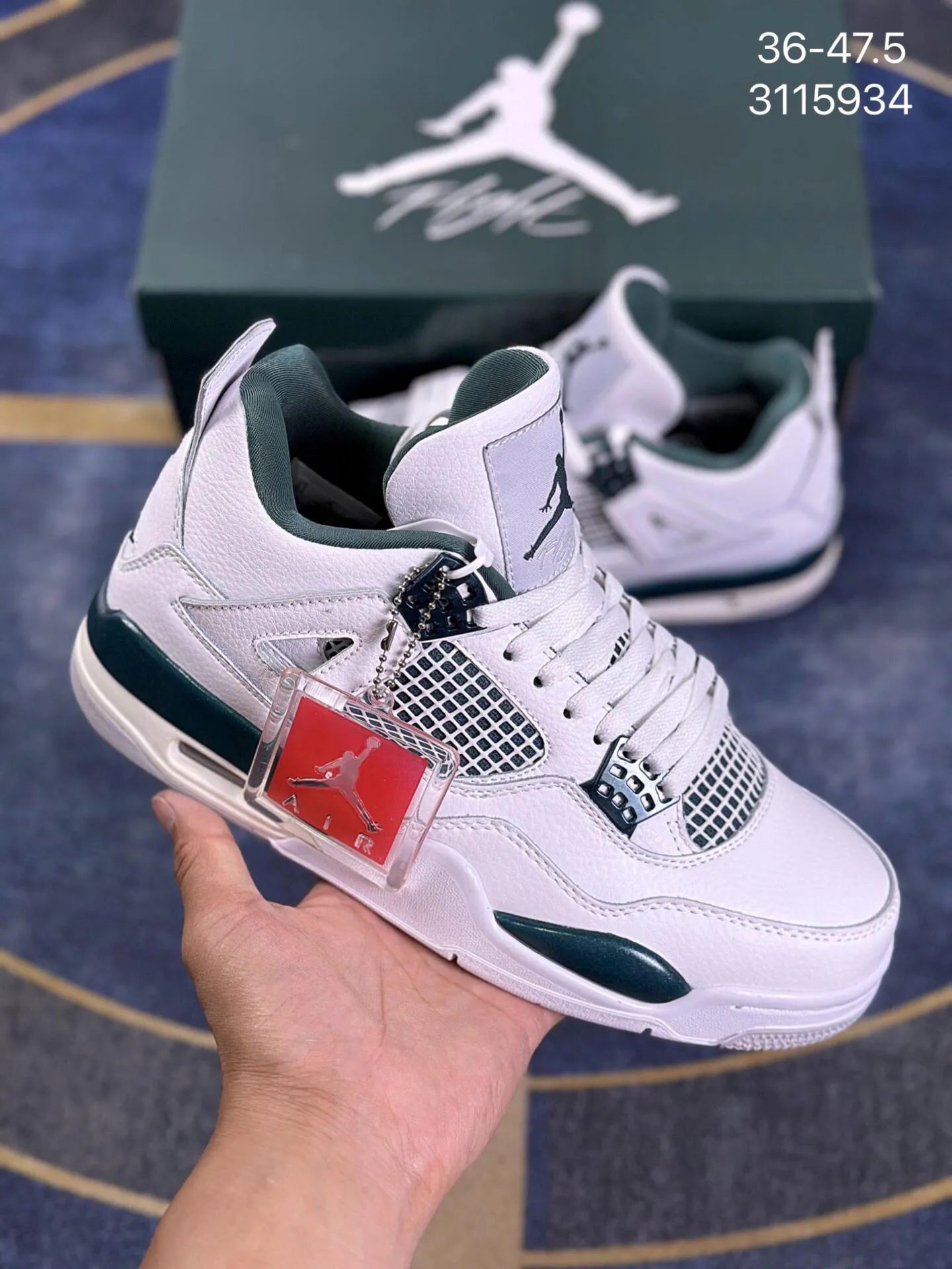 Edição ESPECIAL LANÇAMENTO Air Jordan 4 "Oxidized Green"