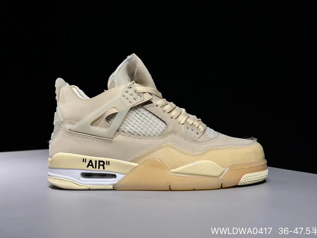 Edição ESPECIAL Air Jordan 4 Retro SP x Off-White "Sail"