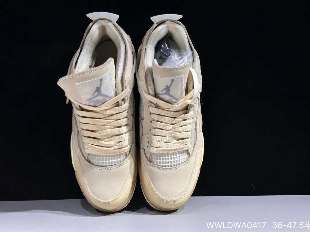 Edição ESPECIAL Air Jordan 4 Retro SP x Off-White "Sail"