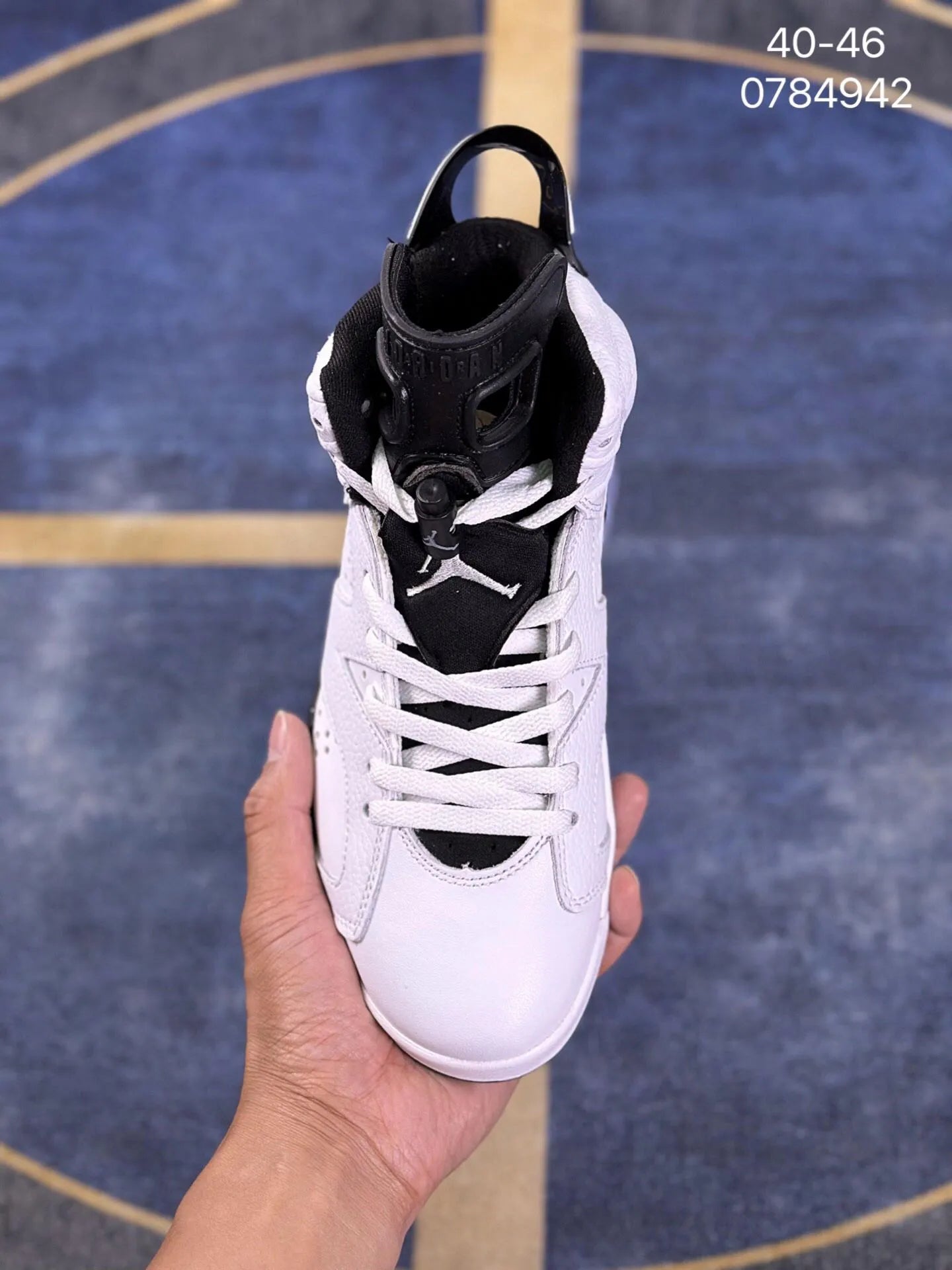 Edição ESPECIAL LANÃMENTO Air Jordan 6 Retro "Reverse Oreo"