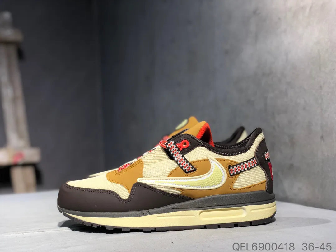Edição ESPECIAL Air Max 1 x Travis Scott "Baroque Brown"