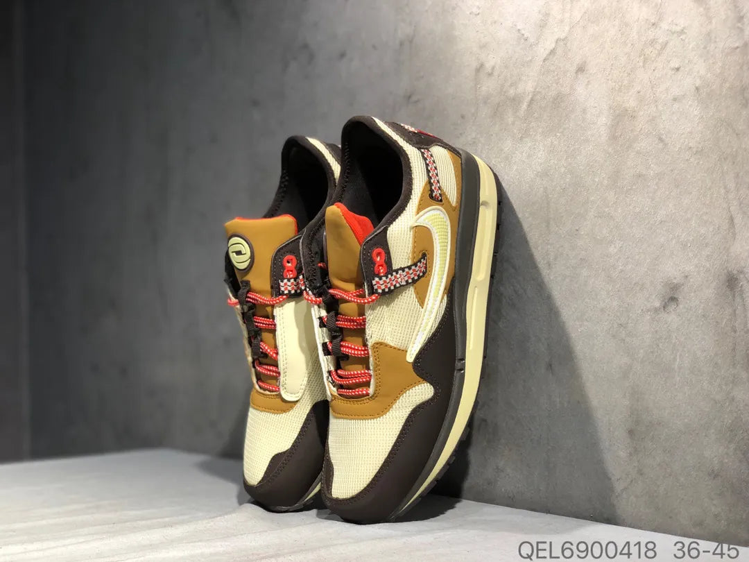 Edição ESPECIAL Air Max 1 x Travis Scott "Baroque Brown"