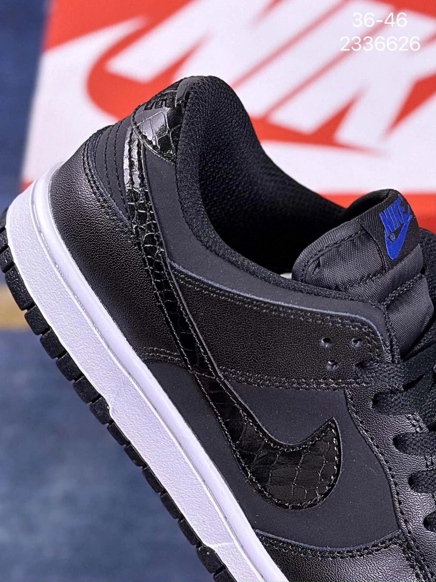 Edição ESPECIAL LANÇAMENTO Dunk Low Black Croc