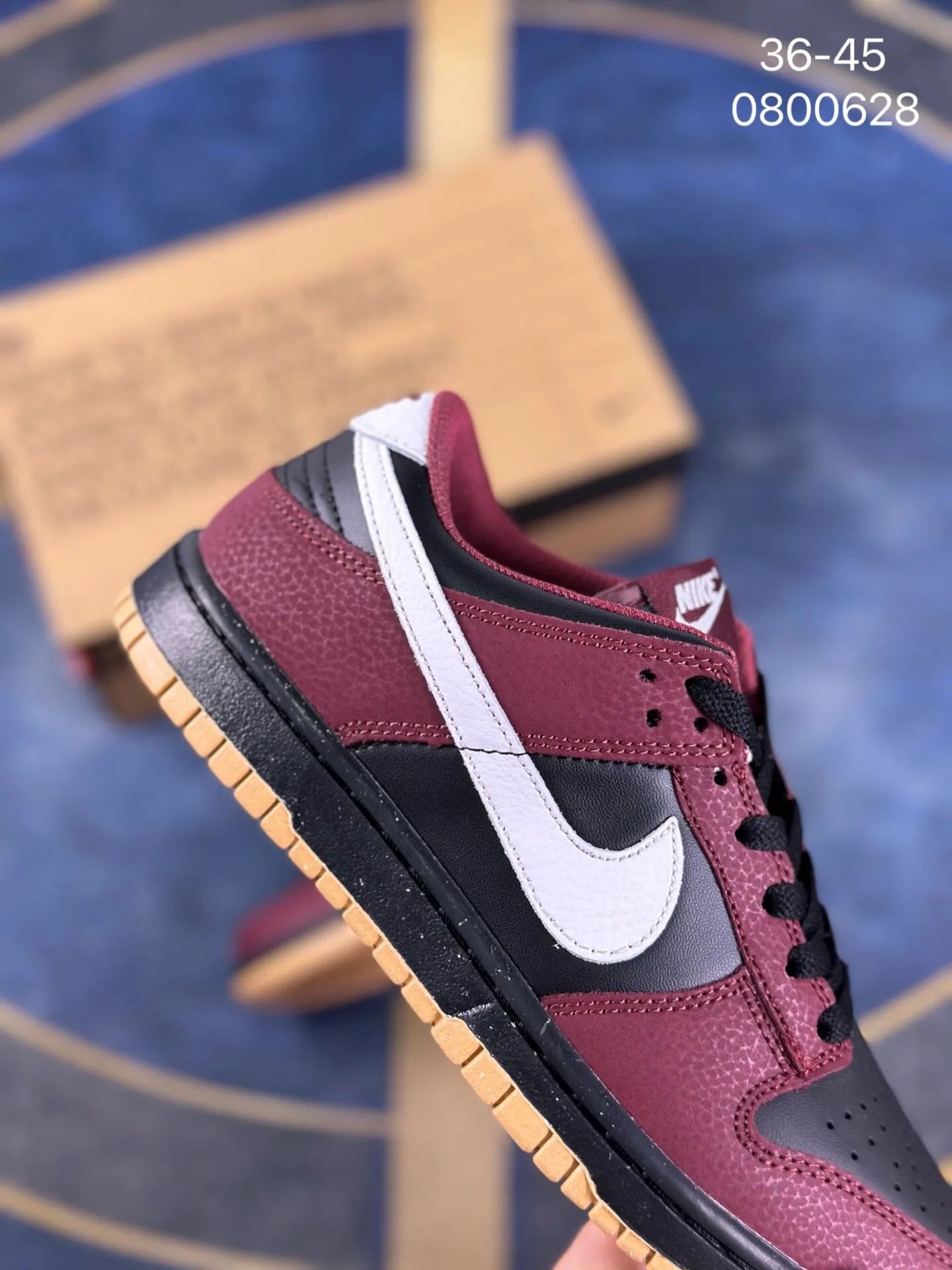 Edição ESPECIAL LANÇAMENTO Dunk Low Next Nature "Burgundy Crush"