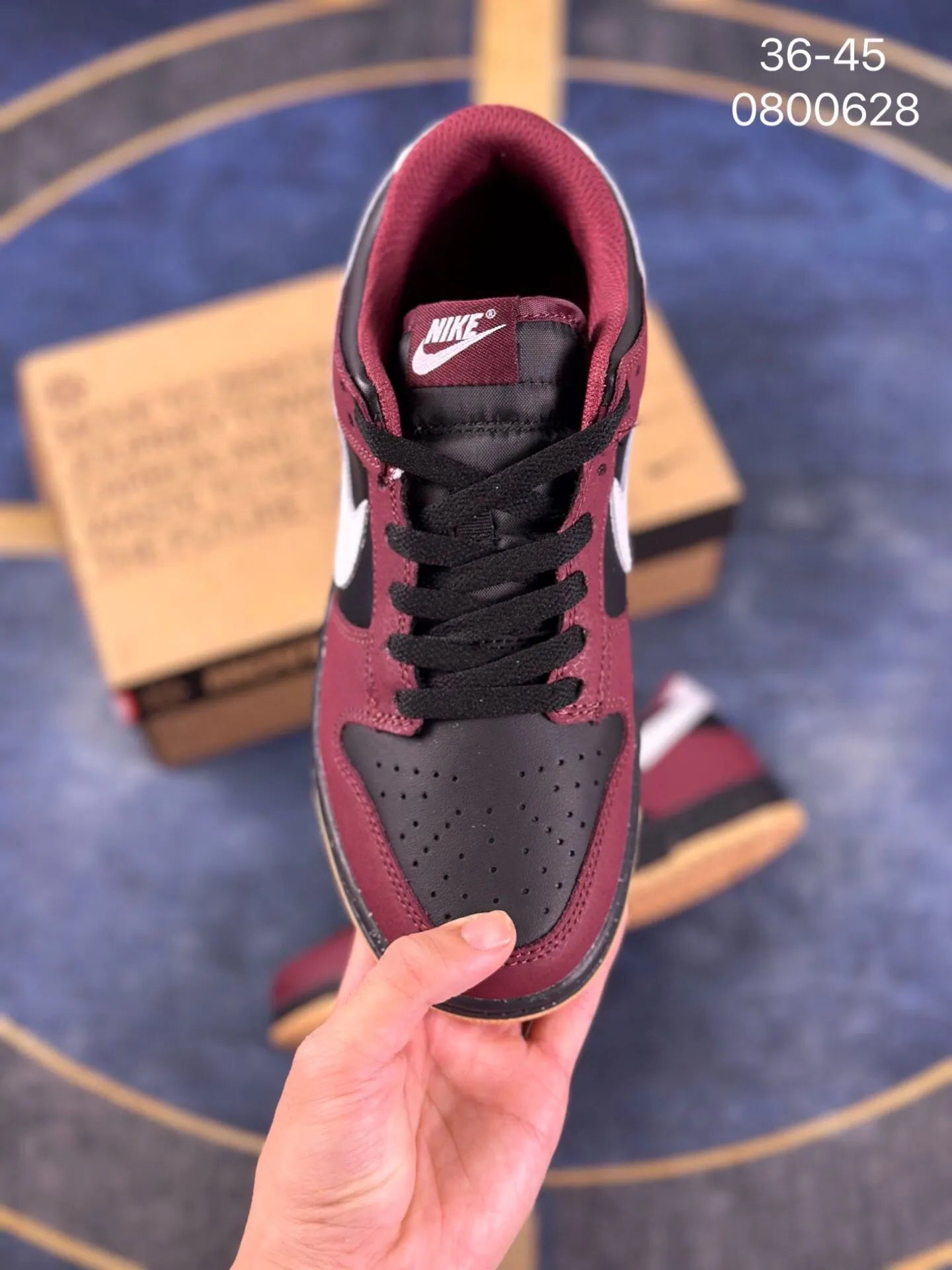 Edição ESPECIAL LANÇAMENTO Dunk Low Next Nature "Burgundy Crush"