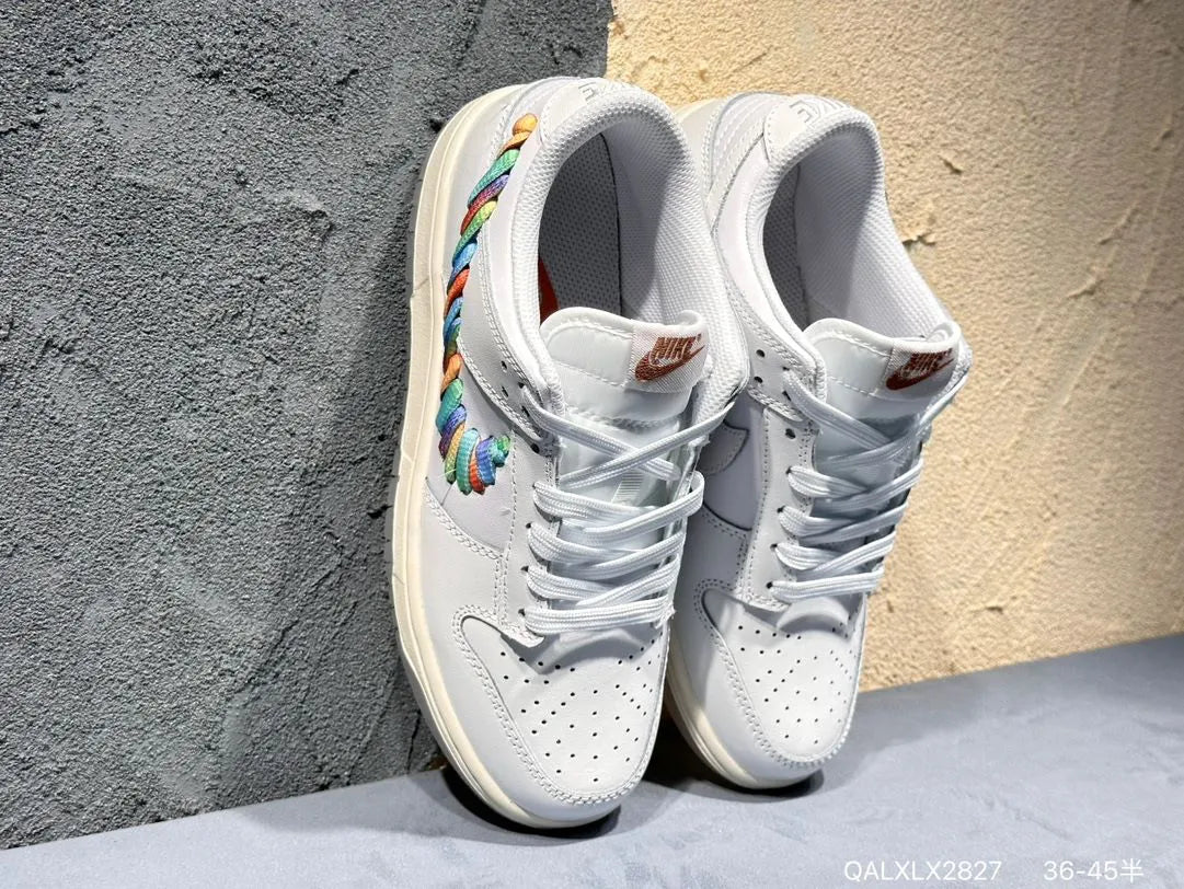 Edição ESPECIAL LANÇAMENTO Dunk Low "Rainbow Swoosh"