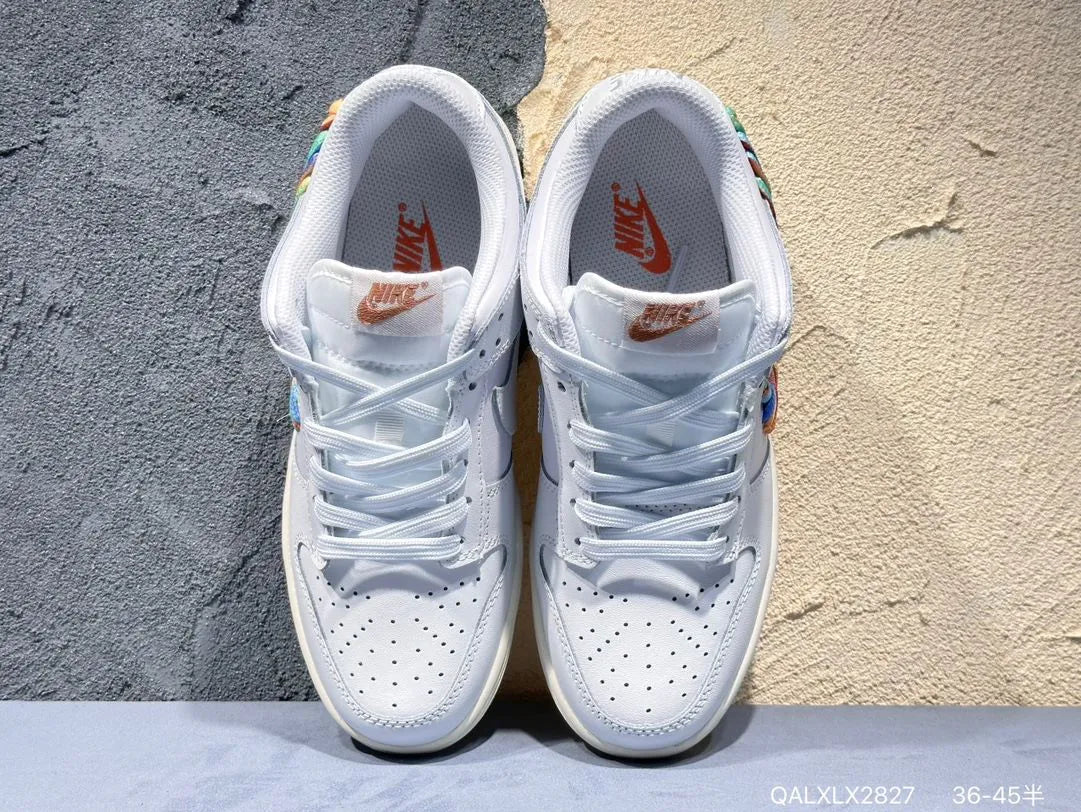 Edição ESPECIAL LANÇAMENTO Dunk Low "Rainbow Swoosh"
