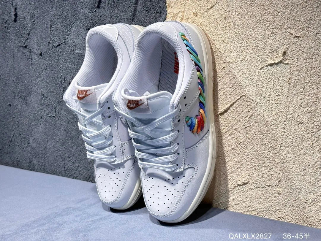 Edição ESPECIAL LANÇAMENTO Dunk Low "Rainbow Swoosh"