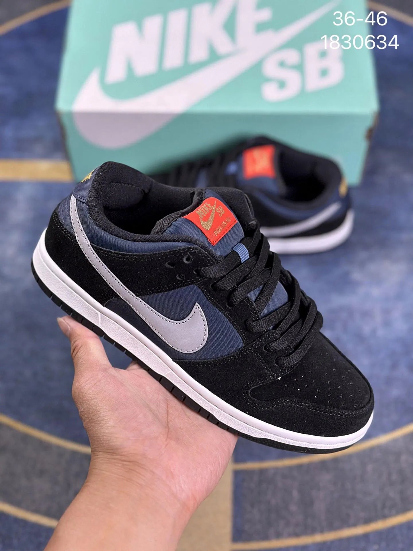 Edição ESPECIAL SB Dunk Low "Black New Slate"