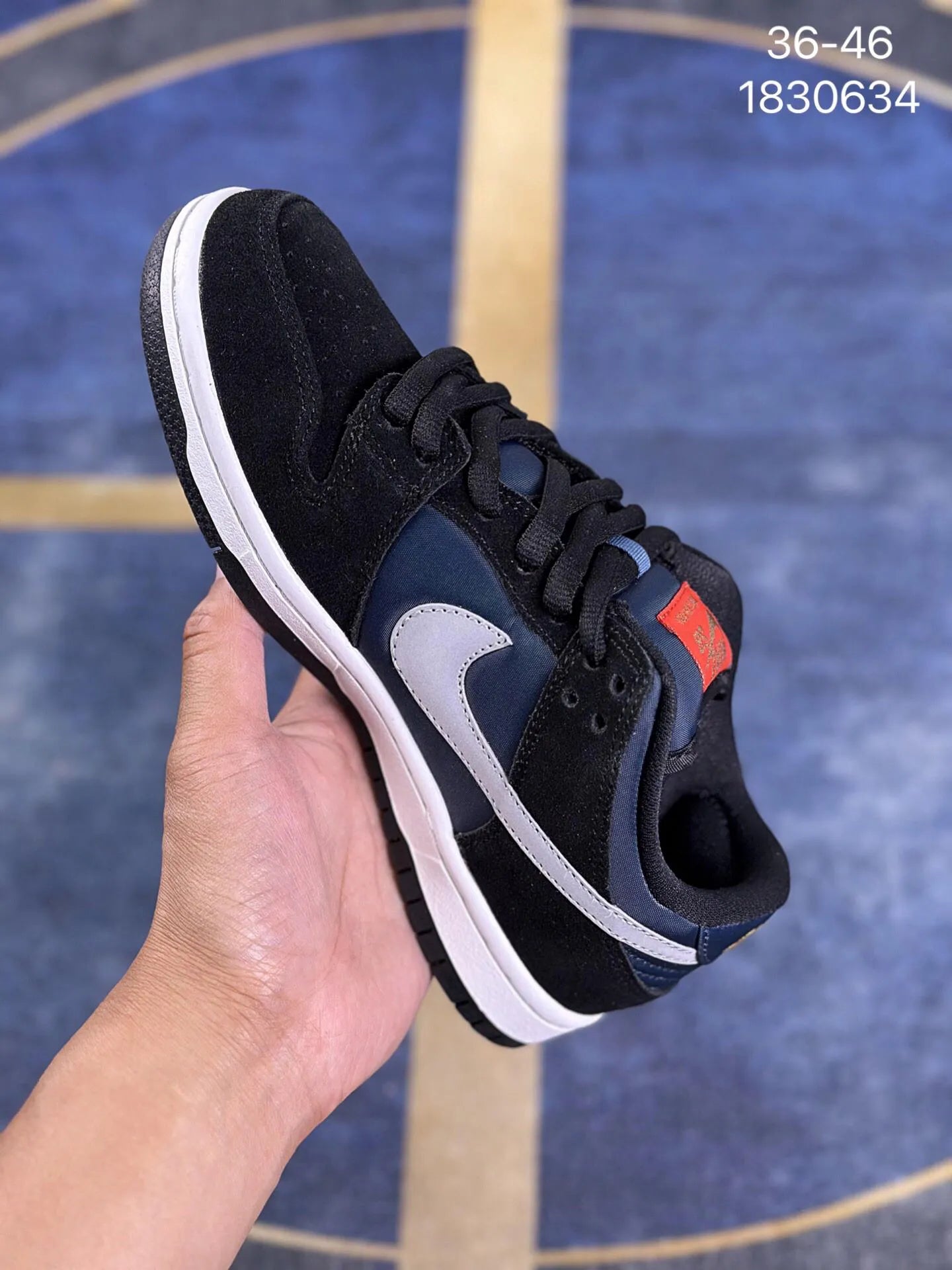 Edição ESPECIAL SB Dunk Low "Black New Slate"