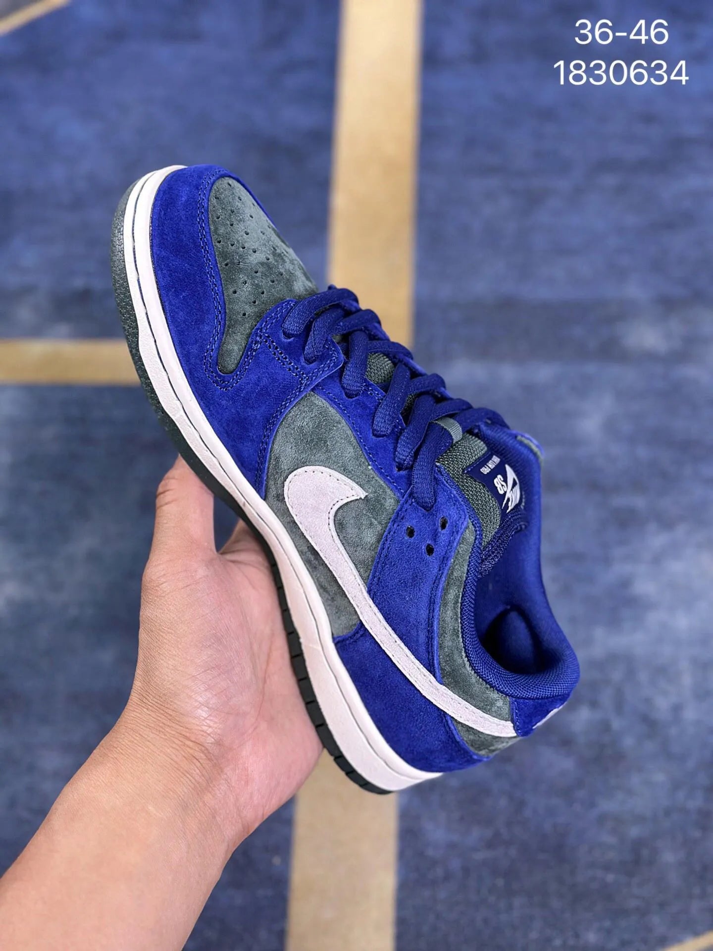 LANÇAMENTO SB Dunk Low Deep Royal Blue
