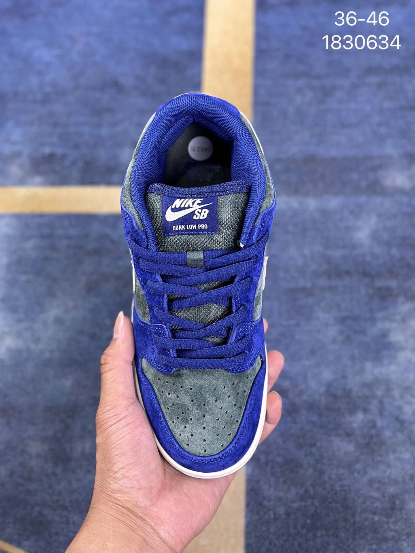 LANÇAMENTO SB Dunk Low Deep Royal Blue