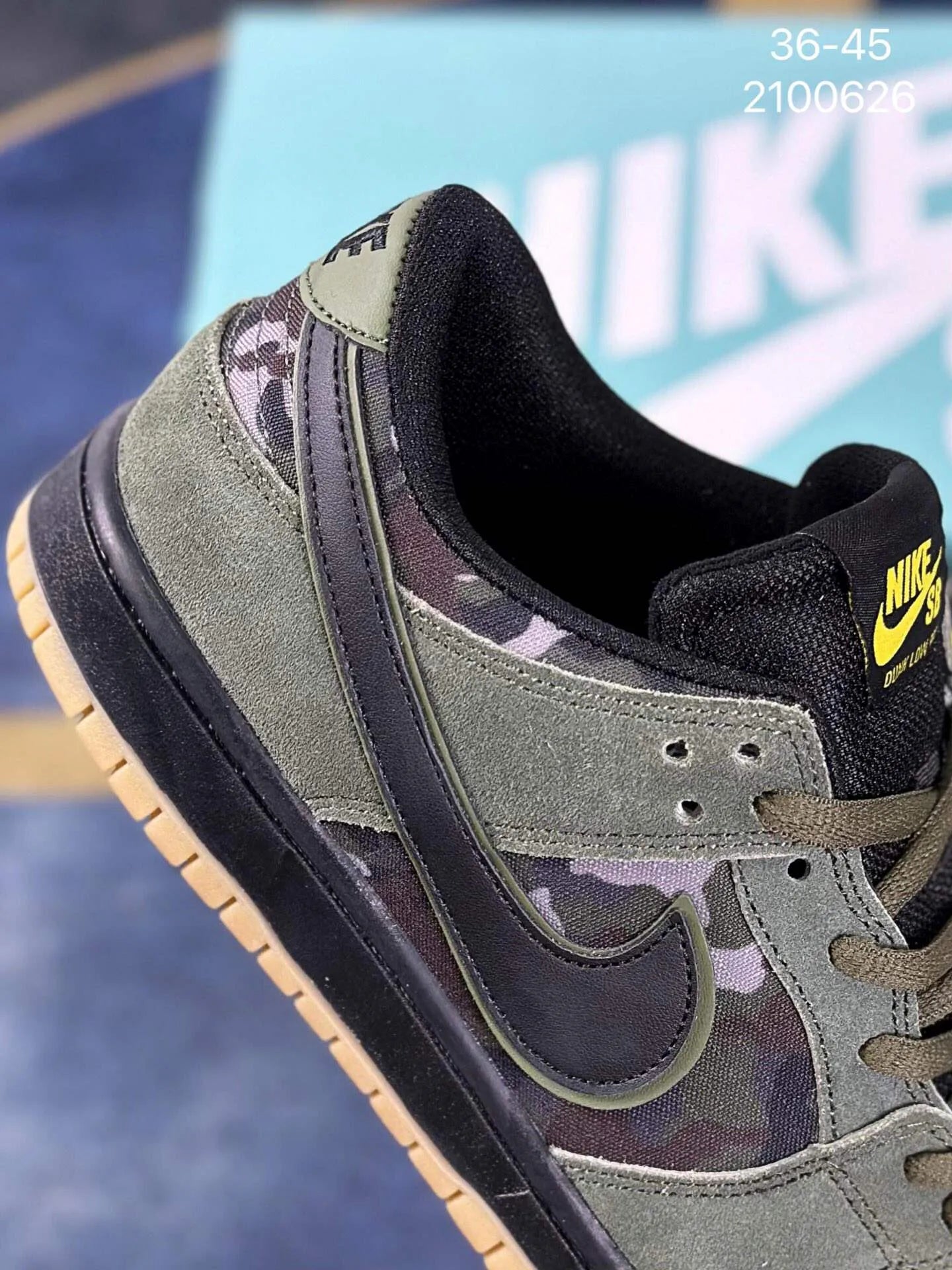 Edição ESPECIAL SB Dunk Low Pro "Camo"