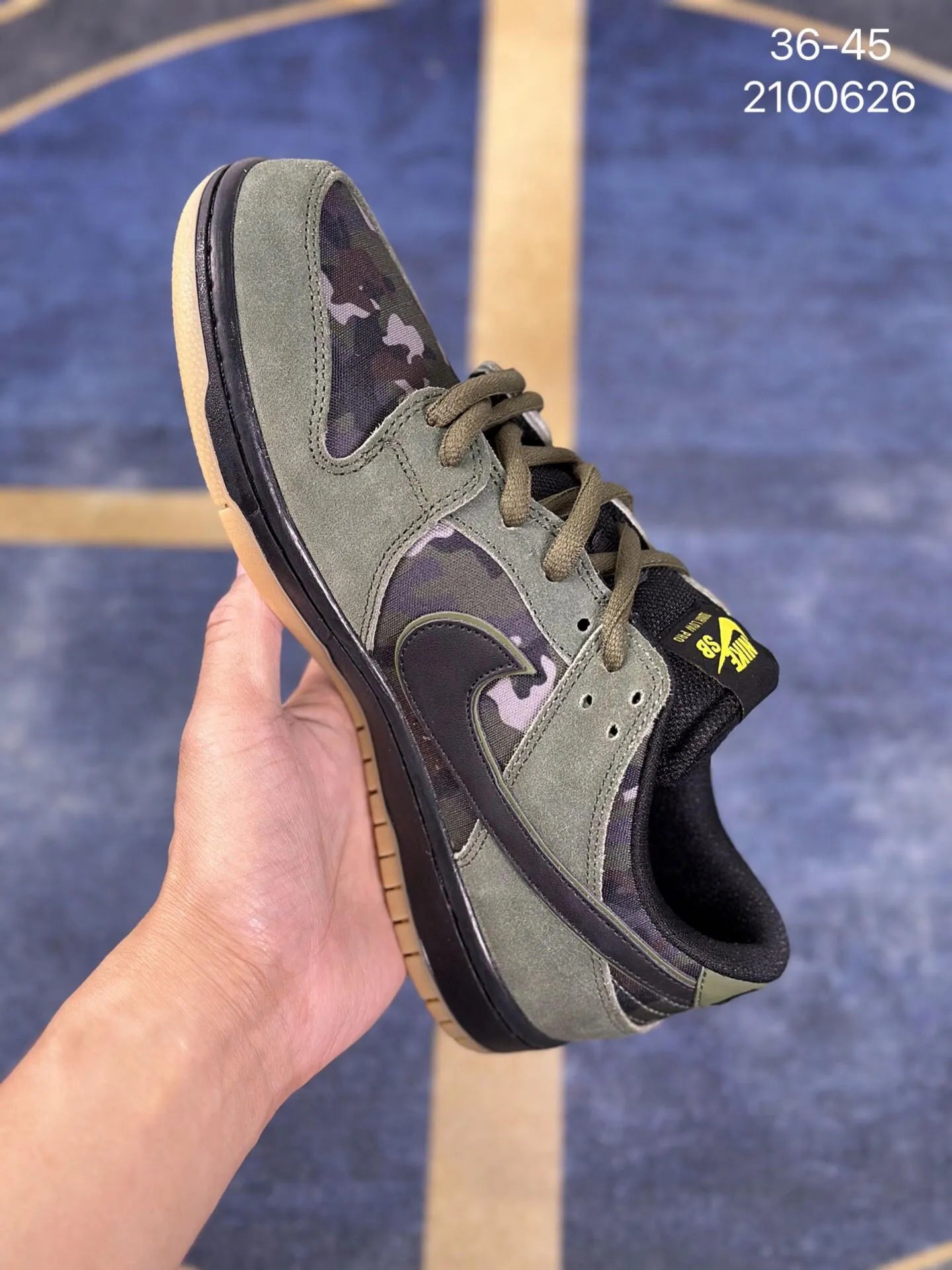 Edição ESPECIAL SB Dunk Low Pro "Camo"