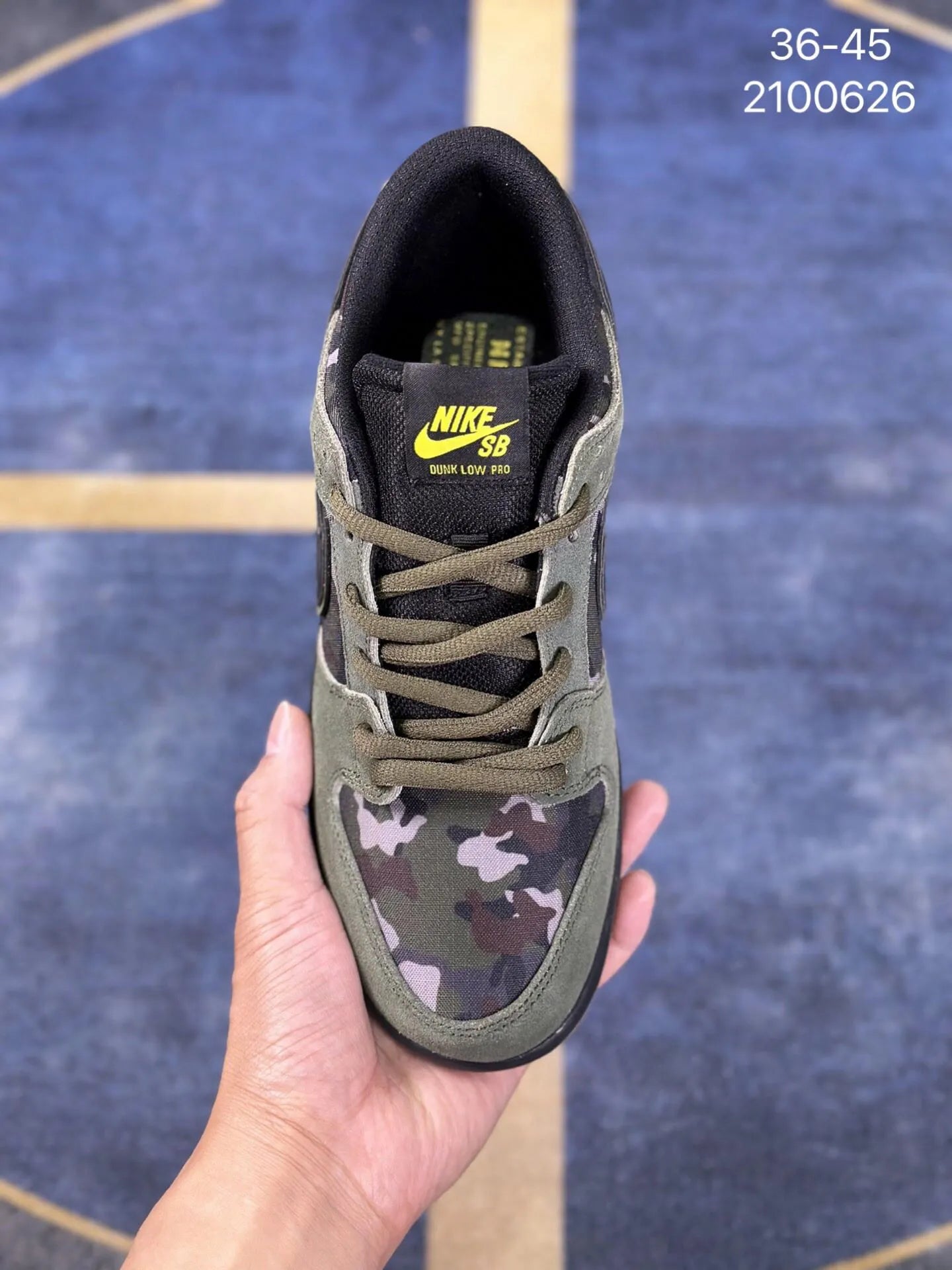 Edição ESPECIAL SB Dunk Low Pro "Camo"