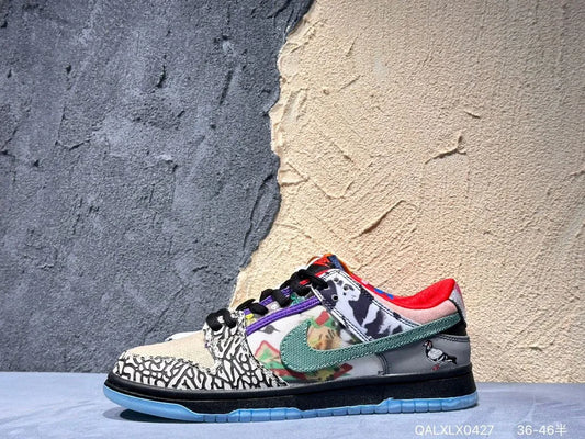 Edição ESPECIAL LANÇAMENTO SB Dunk Low Pro "What the Dunk" 2024