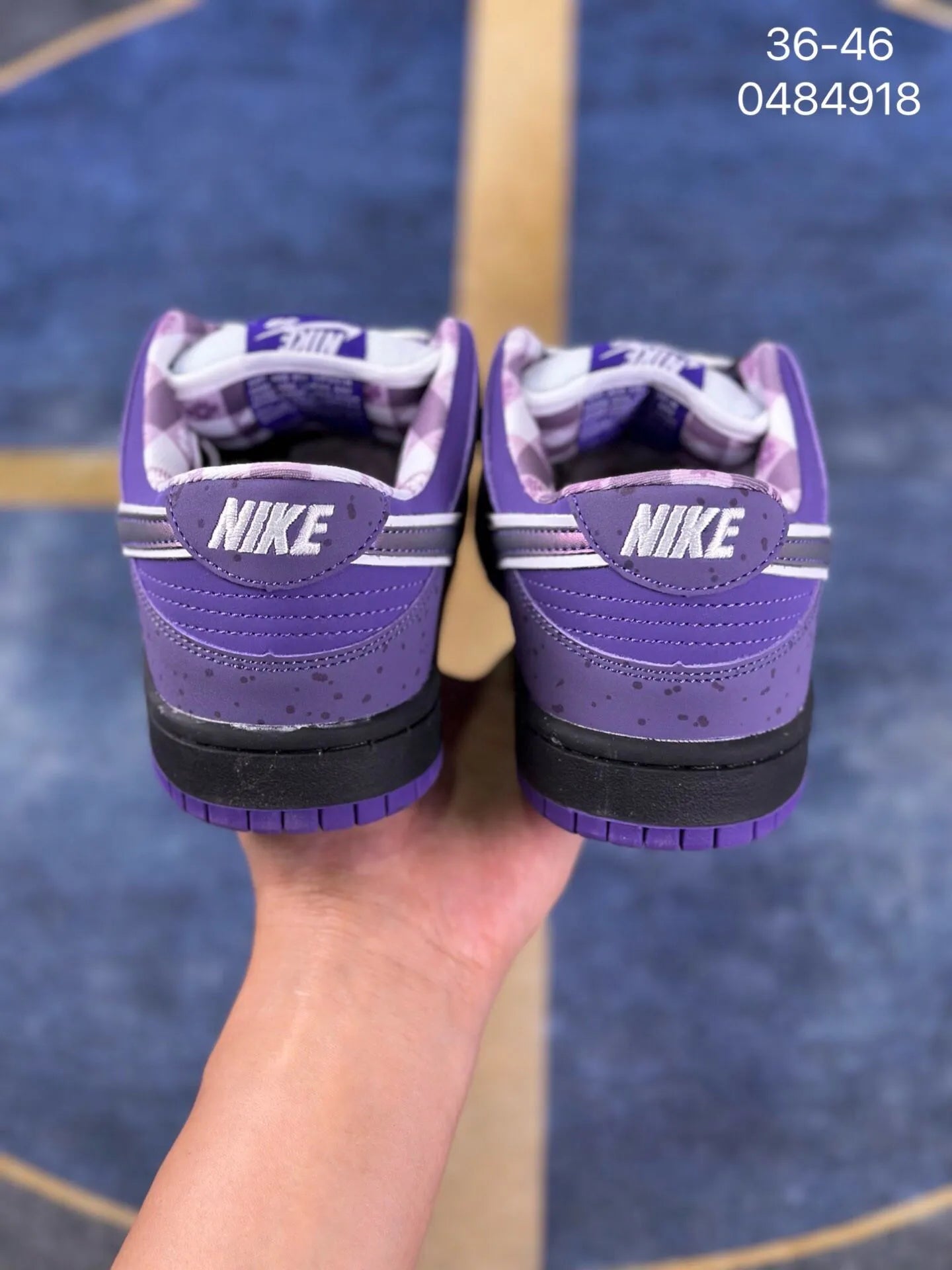 Edição ESPECIAL Concepts x SB Dunk Low "Purple Lobster"