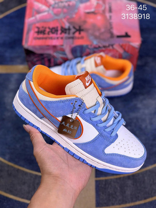Edição ESPECIAL LANÇAMENTO SB Dunk Low x Otomo Katsuhiro "Steamboy OST" University Blue/Orange